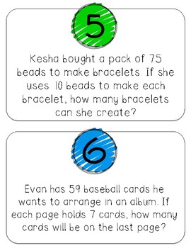 Interpret Remainders Centers by Barnard Island | TPT