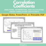 Interpreting, Analyzing, and Calculating Correlation Coefficients