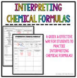 Interpreting Chemical Formulas