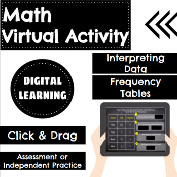 Preview of Interpreting Data: Frequency Tables Digital Activity