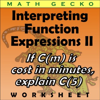 Preview of Interpreting Function Expressions II (with inverses)