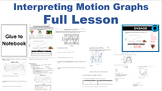 Interpreting Motion Graphs (6th grade Physics)  (TEKS 6.8D