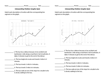 Motion Graphs Worksheet Answers - Science 10 Physics Motion Worksheet B