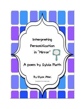 personification in the poem mirror by sylvia plath