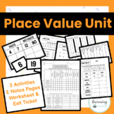 Interpreting Place Value Digits Unit 4th Grade Math Worksh