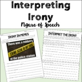 Interpreting Irony Worksheets - Memes