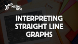 Interpreting Straight Line Graphs - Complete Lesson