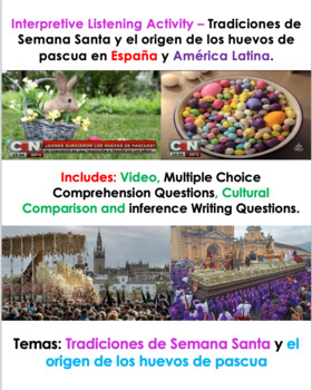 Preview of Interpretive Listening: Tradiciones de semana Santa y Pascua en Hispanoamérica