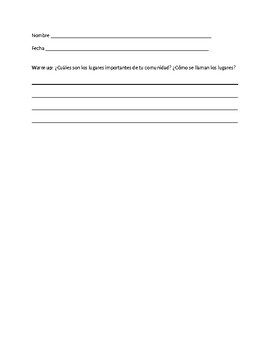 Mi Barrio Worksheets Teaching Resources Teachers Pay Teachers