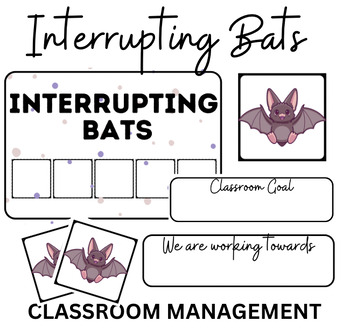 Preview of Interrupting Bats Classroom Halloween Management System