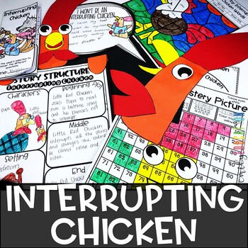 Preview of Interrupting Chicken Activities Self Control Activities