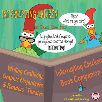 Preview of Interrupting Chicken Book Companion: Craftivities, Vocabulary, & Literature Fun