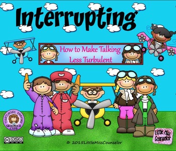 Preview of Interrupting: How to Make Talking Less Turbulent SMARTboard Guidance