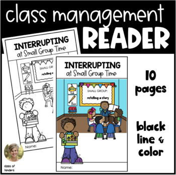 Preview of Interrupting Reader: Class Management at Small Group Kindergarten & First