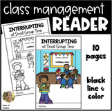 Interrupting Reader: Class Management at Small Group Kinde