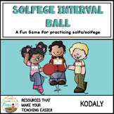Solfege Interval Ball: A Game for Practicing Solfege Intervals