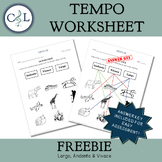 FREE Tempo Worksheet