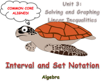 Preview of Interval and Set Notation
