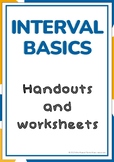 Interval basics worksheets