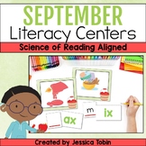 Phonics Centers for September - Fall Literacy Activities w