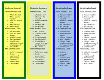 Preview of Intervention Bookmark: Before, During, After Reading Strategies (editable)