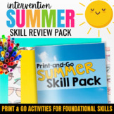 Intervention Summer Packet: End of Year Review & Core Skil