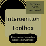 Intervention Toolbox - Log student tutoring sessions and d
