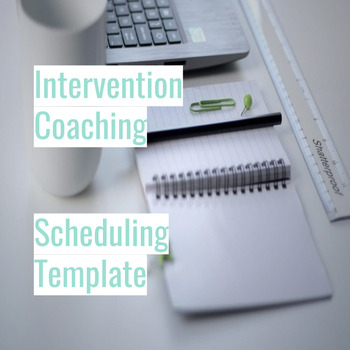 Preview of Interventionist Scheduling Templates
