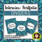Interview Portfolio Dividers - FREEBIE