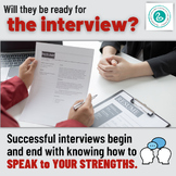 Interview Prep | Speaking to Your Strengths | Career and E