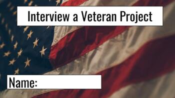 Preview of Interview a Veteran, An interactive digital activity