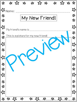 Interview a Classmate Templates- Differentiated! by Mrs Wenning's Classroom