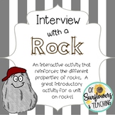 Interview with a Rock: An Introductory Activity for a Unit