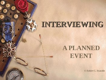 Preview of Interviewing - A Planned Event