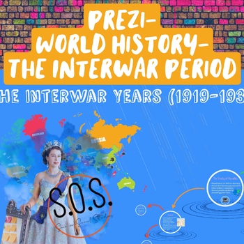 Preview of Interwar Period Prezi Presentation- World History