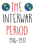 Interwar Period : Timeline Printables