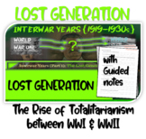 Interwar Years (PART 1 LOST GENERATION) of HIGHLY VISUAL &