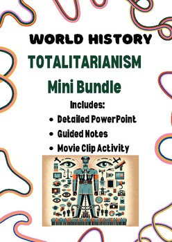Preview of Interwar Years- SCOOP on Totalitarianism (Powerpoint, Notes, Activity)
