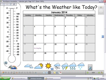 Preview of Interwrite Workspace Calendar