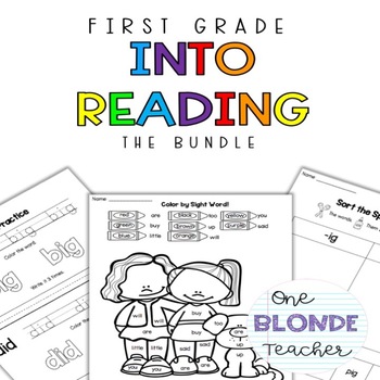 Preview of HMH Into Reading 1st Grade COMPLETE BUNDLE
