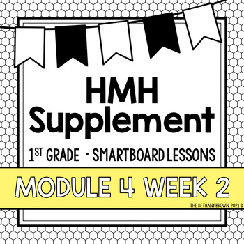 Preview of Into Reading 1st Grade SMARTBOARD Slides - Module 4 Week 2