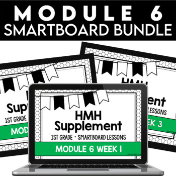 Preview of Into Reading 1st Grade SMARTBOARD Slides - Module 6 BUNDLE