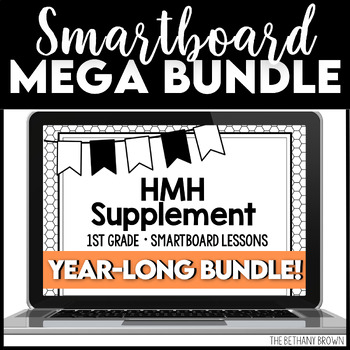 Preview of Into Reading 1st Grade SMARTBOARD Slides - YEAR-LONG BUNDLE