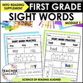 Into Reading 1st Grade Sight Word Practice Module 1 Supple