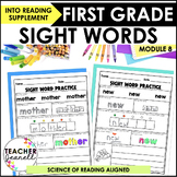 Into Reading 1st Grade Sight Word Practice Module 8 Supple