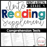 Into Reading 4th Grade Assesments | Print and Digital