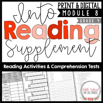 Preview of Into Reading 4th Grade Supplement Module Eight | Print and Digital