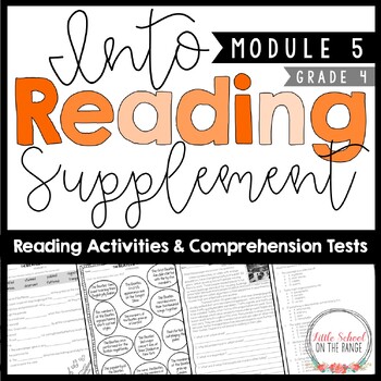 Preview of Into Reading 4th Grade Supplement Module Five | Print and Digital