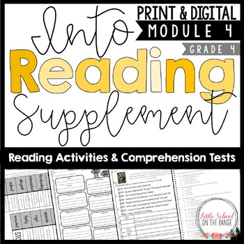Preview of Into Reading 4th Grade Supplement Module Four | Print and Digital