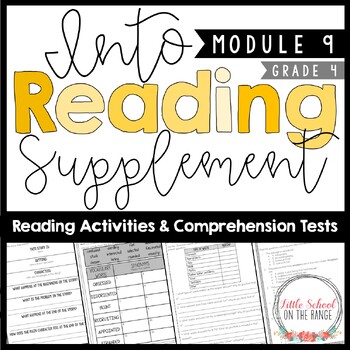 Preview of Into Reading 4th Grade Supplement Module Nine | Print and Digital
